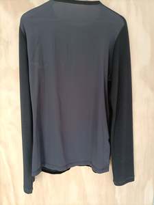 Zambesi: Zambesi - Black Velvet & Silk Long Sleeve Top - Size 1
