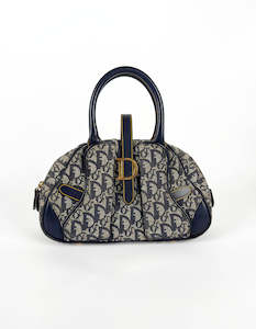 New Arrivals: Monogram Mini Saddle Bowler Navy