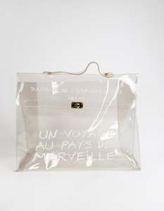 Vinyl Kelly Handbag