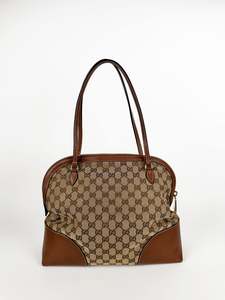 Gucci: GG Canvas Bree Dome