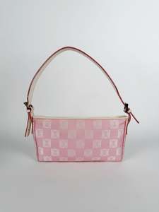 Loewe: Vintage Anagram Canvas Pochette