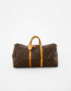 Sold: Louis Vuitton Monogram Keepall 55 Boston