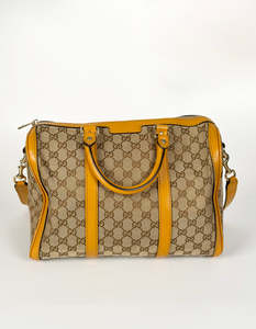 New Arrivals: Gucci GG Canvas Boston Bag