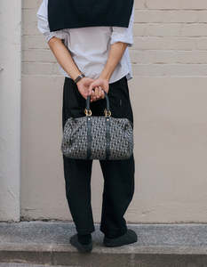 New Arrivals: Dior Diorissimo Canvas Boston Bag