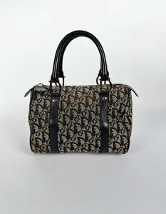 Dior Diorissimo Canvas Boston Bag