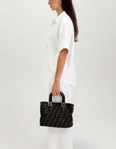 New Arrivals: Fendi Zucca Canvas Tote