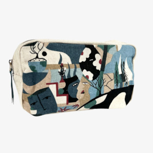 Beauty: Calico Cosmetic Bag
