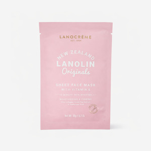 Lanolin Originals Sheet Mask with Vitamin E (4 Pack)