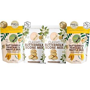 Breakfast Bundle- Buy 2 Buttermilk Pancake Mixes & 2 Buttermilk Scone Mixes & SAVE