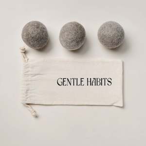 Gentle Habits: Wool Dryer Balls