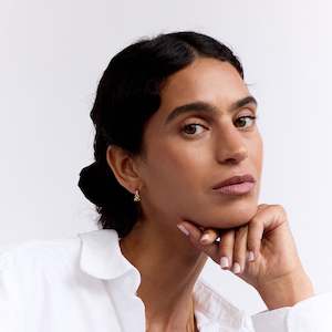 La Dailie: Everyday Croissant Hoop - Gold