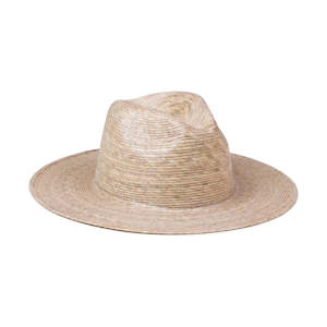 Lack Of Color: Palma Fedora - Straw Natural