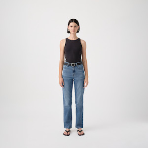 Outland Denim: Zoe High Straight Jean - Twilight
