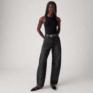 Denim: Baggy Dad Barrel - Rebel Edge