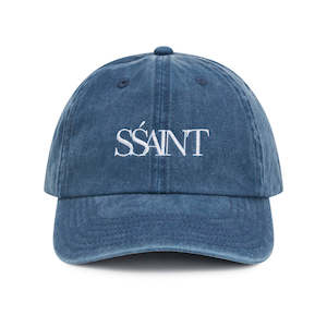 Accessories: SSAINT Denim Blue Cap