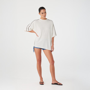 Arcaa: Pippa Oversized Tee - Cream