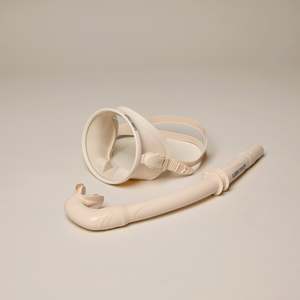 Gentle Habits: Dive Mask and Snorkel Set  - Cream