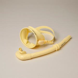 Gentle Habits: Dive Mask and Snorkel Set - Lemon