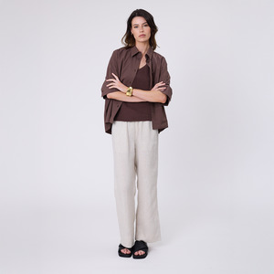 Marlow: Fresco Pant - Natural