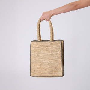 Tulum Tote Bag - Natural / Sage