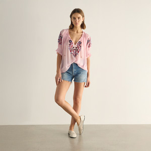 Indra Embroidered Blouse