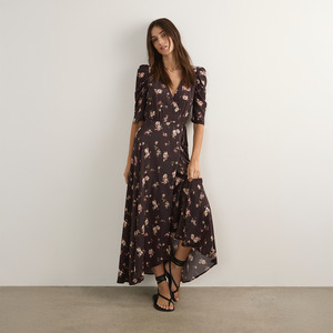 Cara Wrap Maxi Dress