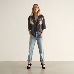 Auguste The Label: Zoe Embroidered Blouse