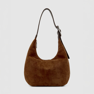 Brie Leon: Everyday Croissant Bag - Chestnut