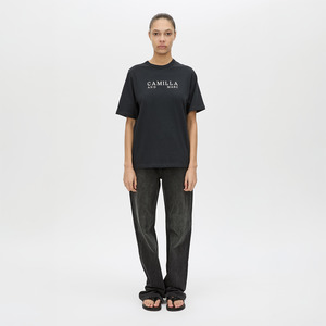 Tops: Era Graphic Tee - Navy