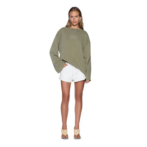 Tops: State Stencil Boyfriend Longleeve Tee