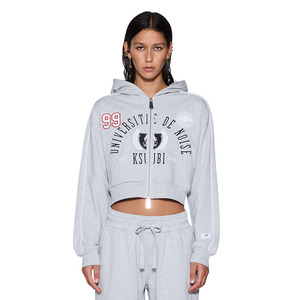 Sweats: College Origin Zip Hoodie