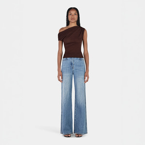 Giselle Twist Top - Chocolate