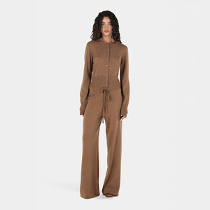 Hansen Gretel: Lucielle Cashmere Cardigan - Toffee