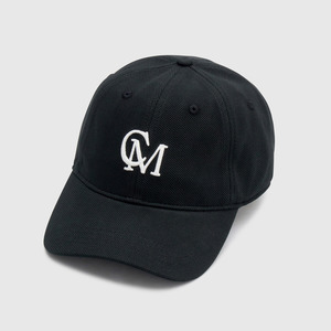 Isolde Embroidered Logo Cap - Black