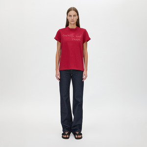 Maren Logo Roll Sleeve Tee
