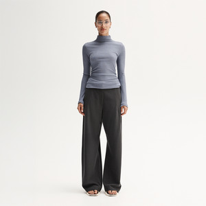 Enid Top - Dusty Blue