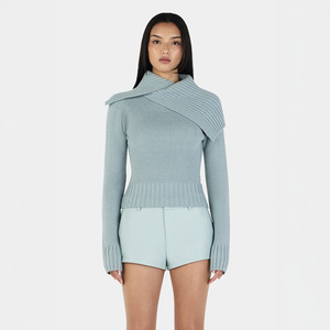 Knitwear: Roxanne Turtleneck - Seafoam