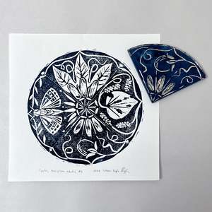 Colleen Pugh Full Circle: Passiflora edulis #2 by Colleen Pugh