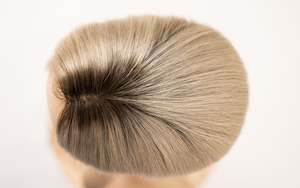 Good Hair Wigs Toppers And Toupees: Khloe 3 x 5 Human Hair Topper