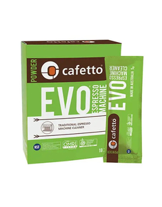 Products: Cafetto EVO Espresso Cleaner – Box of 18x5gr