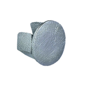 25nb galvanised end cap