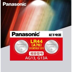 Products: PANASONIC 4 pcs AG13 /357A / LR44 Button Cell Batteries 1.5V NZ Stock