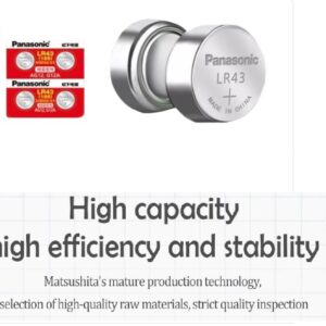 Products: PANASONIC 4 pcs AG13 /357A / LR44 Button Cell Batteries 1.5V NZ Stock