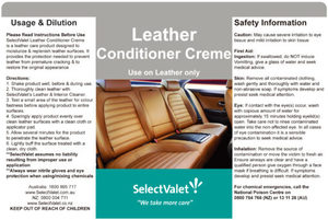 Products: Leather Conditioner Crème