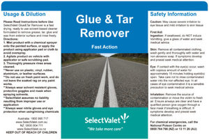 Products: Glue & Tar Remover
