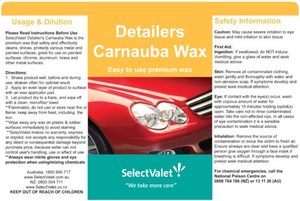Detailer’s Carnauba Wax