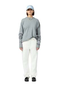 Womens: Guest In Residence // Oversized Crew / Heather Grey