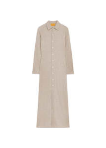 Womens: Guest In Residence // Showtime Shirt Dress / Taupe