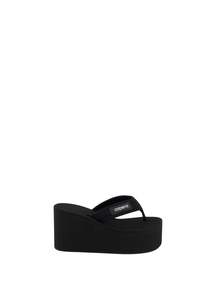 Coperni // Wedge Sandals / Black