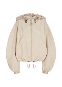 The Attico // Bomber Crispy Nylon / Ice